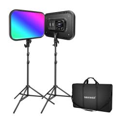 Neewer Sada RGB168 RGB LED, dvě lampy 60W 2500-8500K Neewer Sada RGB168 RGB LED, dvě lampy 60W 2500-8500K