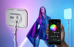 Neewer Sada RGB168 RGB LED, dvě lampy 60W 2500-8500K