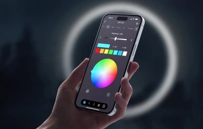 Neewer SRP18C 48 cm kulaté RGB LED selfie světlo pro mobilní telefony