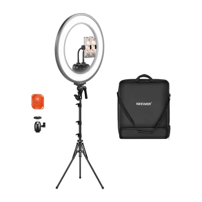 Neewer RL45B 45 W 18″ sada ultratenkého LED kruhového světla