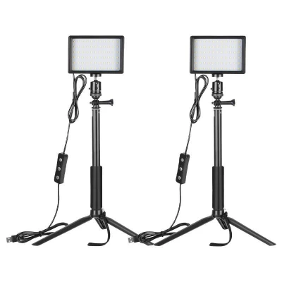 Neewer Studiová sada ZC-10S dvě LED světla + filtry + stativy Neewer Studiová sada ZC-10S dvě LED světla + filtry + stativy