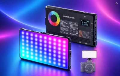 Neewer BASICS SL90C černé studiové RGB LED video světlo