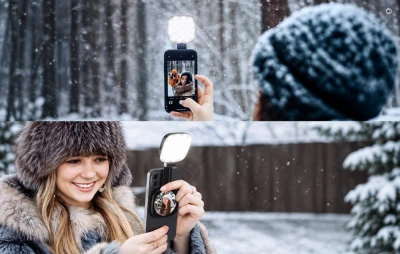 Neewer BASICS NL48B bílé LED selfie světlo