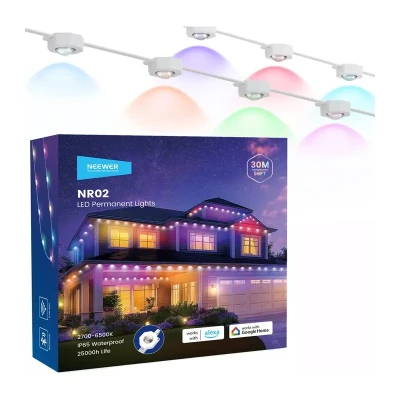 Neewer NR02 bílé LED venkovní osvětlení 30 m, IP65