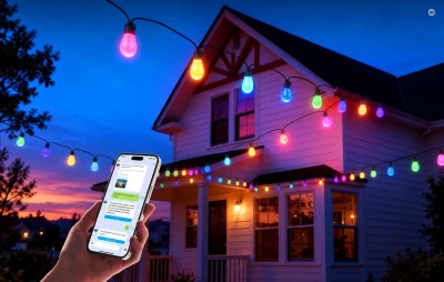 Neewer NR01 RGB teplá bílá 30 m IP65 venkovní řetězová světla