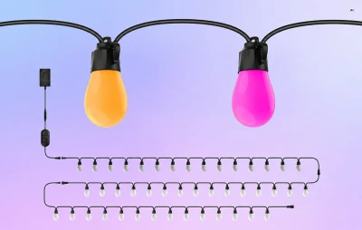 Neewer NR01 RGB teplá bílá 45 m IP65 venkovní světelná řetězová dekorace