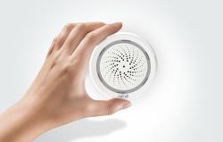 Neo Chytrá poplašná siréna WiFi NAS-AB02WT s čidlem vlhkosti a teploty TUYA
