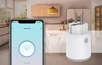 Neo Chytrá zásuvka WiFi NAS-WR15W Tuya 16A FR (VÝPRODEJ)