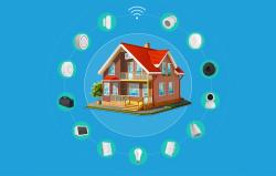 Neo Snímač teploty a vlhkosti NAS-TH02W s displejem Wi-Fi TUYA