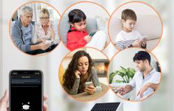Neo Venkovní alarm Siréna WiFi NAS-AB06W TUYA