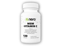 Nero MSM + Vitamín C 120 kapslí Nero MSM + Vitamín C 120 kapslí