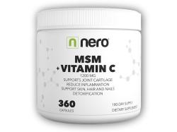 Nero MSM + Vitamín C 360 kapslí Nero MSM + Vitamín C 360 kapslí