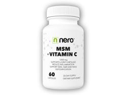 Nero MSM + Vitamín C 60 kapslí Nero MSM + Vitamín C 60 kapslí