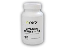 NeroDrinks Vitamin K2MK7+D3 120 kapsúl NeroDrinks Vitamin K2MK7+D3 120 kapsúl