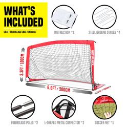 Net Playz 2M Quick Fold Goal fotbalová branka