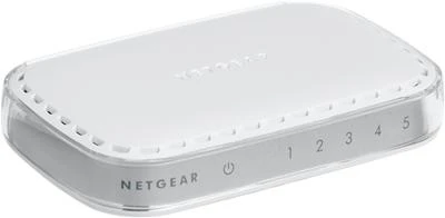 Netgear 5x 10/100/1000 Platinum Ethernet Switch Netgear 5x 10/100/1000 Platinum Ethernet Switch