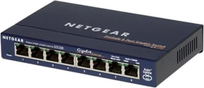 Netgear 8x 10/100/1000 Ethernet Switch Netgear 8x 10/100/1000 Ethernet Switch