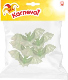 Netopýr 13cm zvířátko svítící ve tmě set 5ks Halloween dekorace