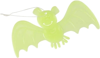 Netopýr 20cm zvířátko svítící ve tmě set 3ks Halloween dekorace
