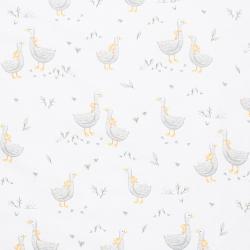 New Baby Bavlněný set do postýlky s výplní Husičky 90x120cm