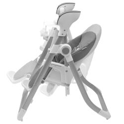 New Baby Dětská jídelní židlička 2v1 SMART grey