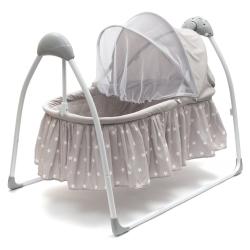 NEW BABY Dětská kolébka Swingy s melodiemi a časovačem NEW BABY Dětská kolébka Swingy s melodiemi a časovačem
