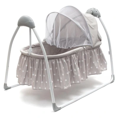 NEW BABY Dětská kolébka Swingy s melodiemi a časovačem NEW BABY Dětská kolébka Swingy s melodiemi a časovačem