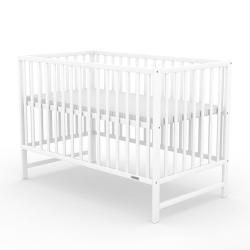 NEW BABY Dětská postýlka BASIC bílá NEW BABY Dětská postýlka BASIC bílá