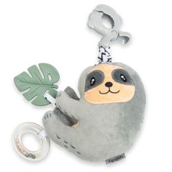 New Baby Edukační hrající plyšová hračka s klipem Sloth New Baby Edukační hrající plyšová hračka s klipem Sloth