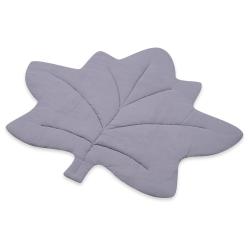 NEW BABY Mušelínová hrací deka Maple Leaf blue