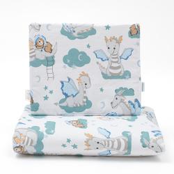 New Baby Oboustranný Set z Velvet do kočárku New Baby Oboustranný Set z Velvet do kočárku