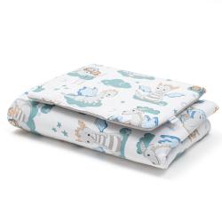 New Baby Oboustranný Set z Velvet do kočárku