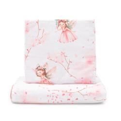 New Baby Oboustranný Set z Velvet do kočárku