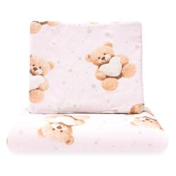 New Baby Oboustranný Set z Velvet do kočárku