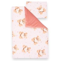 New Baby Oboustranný Set z Velvet do kočárku