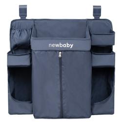 New Baby Organizér na postýlku Maxi modrý