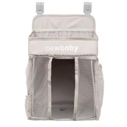 New Baby Organizér na postýlku TinyTidy šedý