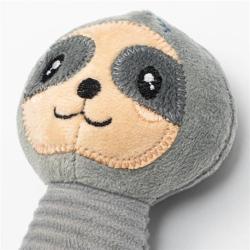 NEW BABY PLYŠ Lenochod pískací s kousátkem pro miminko