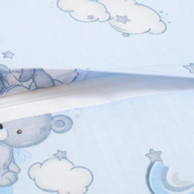 New Baby Podsedák pro děti BASIC bear blue