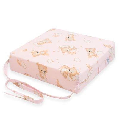 New Baby Podsedák pro děti BASIC bear pink