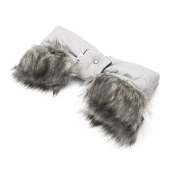 New Baby Rukávník na kočárek 2v1 s kožešinkou