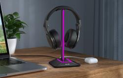 New Bee Headphone holder with USB NB-Z8 RGB