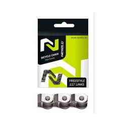 Nexelo 1 Rychlostní BMX Halflink Stříbrný řetěz Nexelo 1 Rychlostní BMX Halflink Stříbrný řetěz
