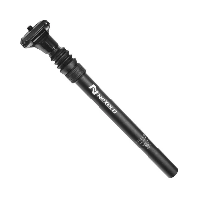 Nexelo AL Odpružená 27,2mm černá sedlovka Nexelo AL Odpružená 27,2mm černá sedlovka