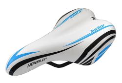 Nexelo Dětské 20-24" čern/bíl/modré sedlo Nexelo Dětské 20-24" čern/bíl/modré sedlo