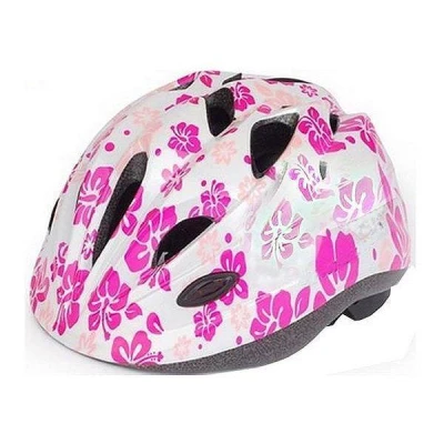 Nexelo Funny Bílá Květy S 48 - 52 cm - S přilba Nexelo Funny Bílá Květy S 48 - 52 cm - S přilba