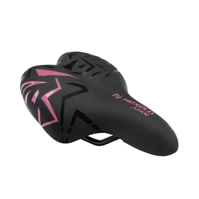 Nexelo Junior 12 Růžovo/černé sedlo