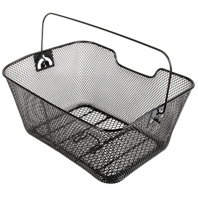 Nexelo Koš na nosič 40X30X18 černý s rukojetí Nexelo Koš na nosič 40X30X18 černý s rukojetí