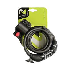 Nexelo zámek spirála 10x1500 Kód