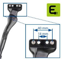 Nexelo Stojan Zadní 24-29[34] M-wave Přímá Montáž 18/40 mm